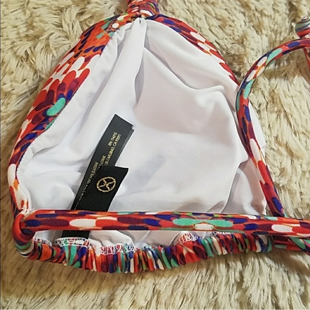 Vix Multicolor Patterned Bikini Top - image 3